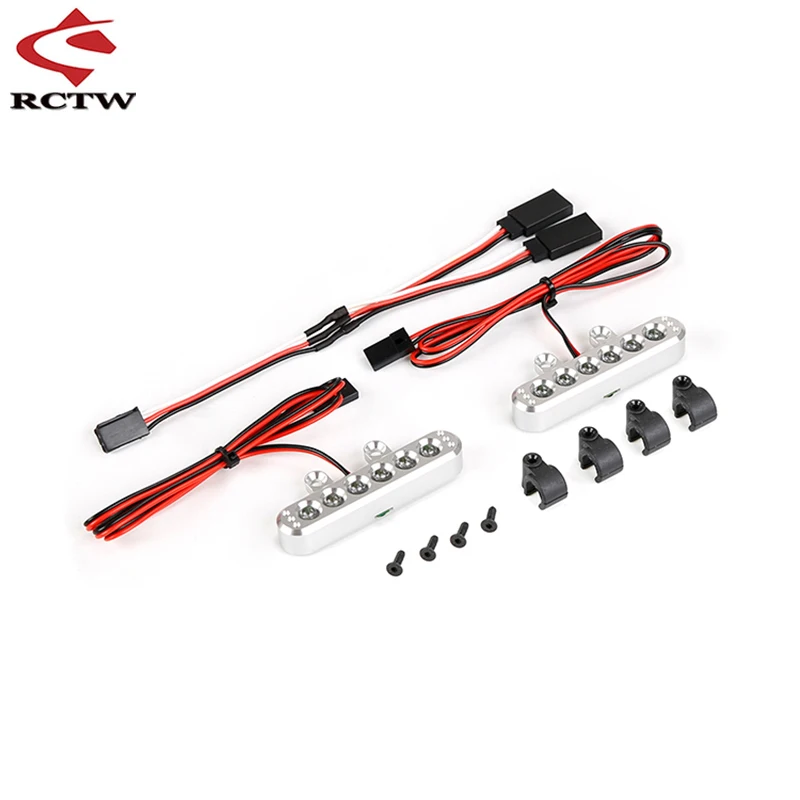 Задний фонарь CNC бампер задний светильник для 1/5 Losi 5ive t Rofun Rovan Lt King Motor X2 Запасные