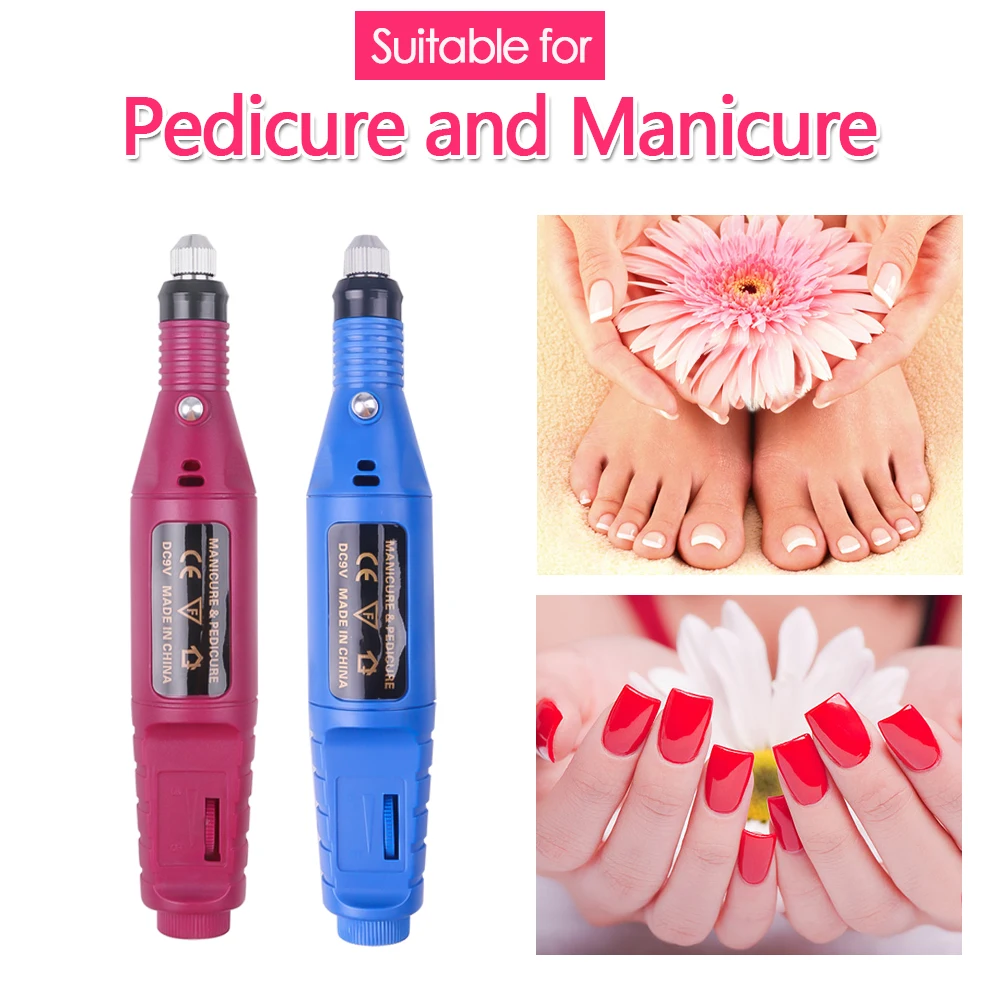 

6 Bits Set Nail Art Drill Machine Mill Nails Professional Nail Equipment Milling Cutter For Manicure Pedicure Drill Cutters Kit