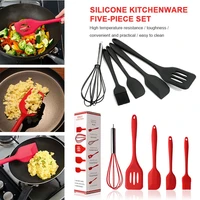 10pcsset kitchen spoon shovel egg beater ladle tableware food grade multifunction cooking tools kit colander scoop ware pan