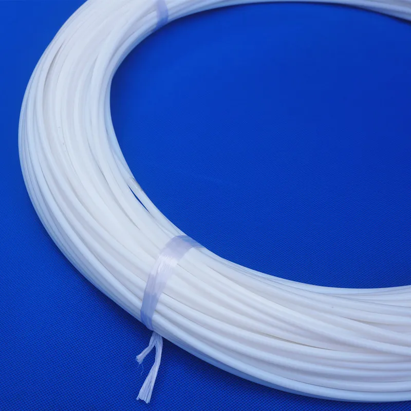 PTFE трубы мягкие капиллярные тонкие трубы изоляция антикоррозионная втулка ID 0,3 мм 3 мм 4 мм 5 мм 6 мм 7 мм 8 мм 9 мм 11 мм 20 мм белый