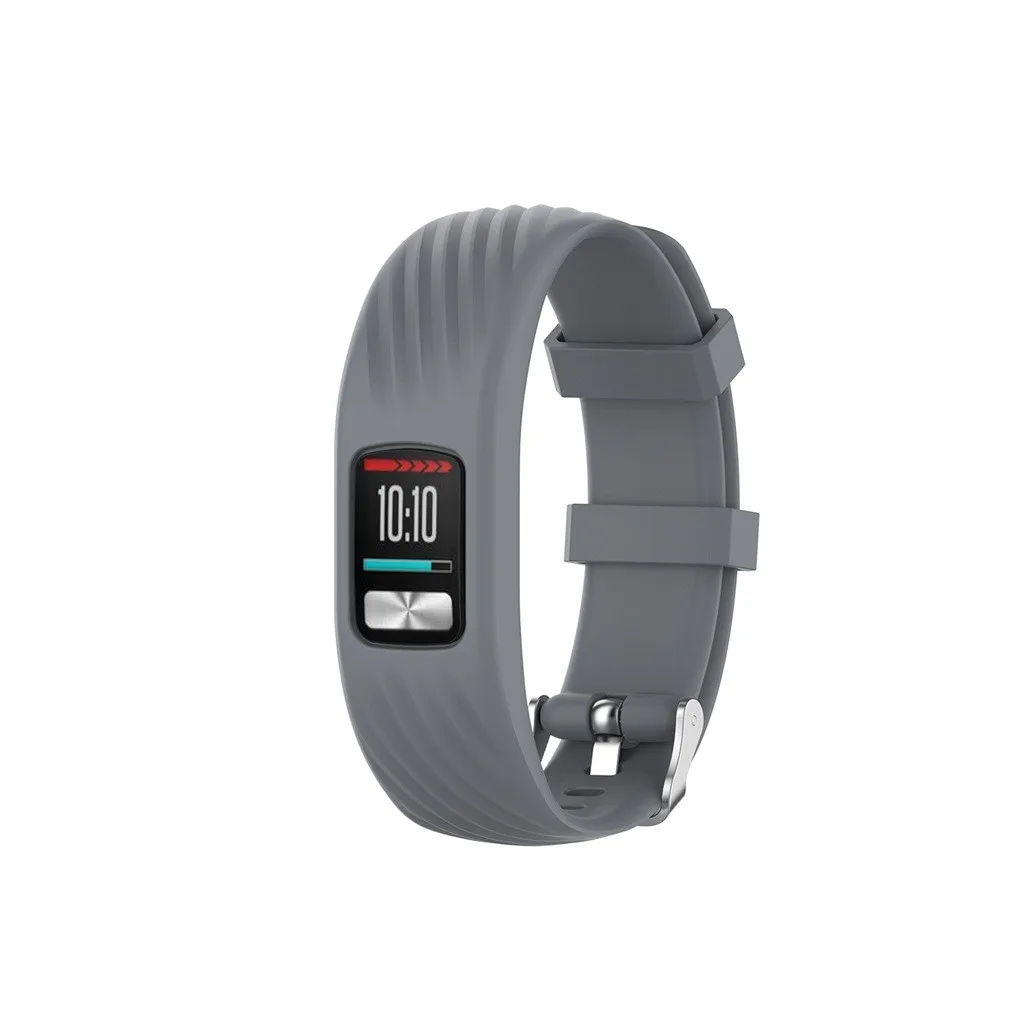 Новый мягкий силиконовый сменный ремешок для часов Garmin Vivofit4 смарт-браслет Bluetooth 5