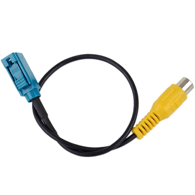 

8 дюймов Fakra Реверсивный Камера RCA кабель парковки адаптер для Mercedes Benz Ford