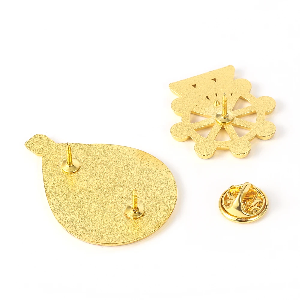 Креативная яркая эмалированная брошь в виде воздушного шара металлический