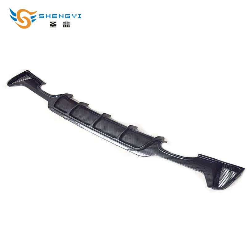 Три стиля глянцевый/матовый черный и Карбон 4 серии Автомобильный задний бампер