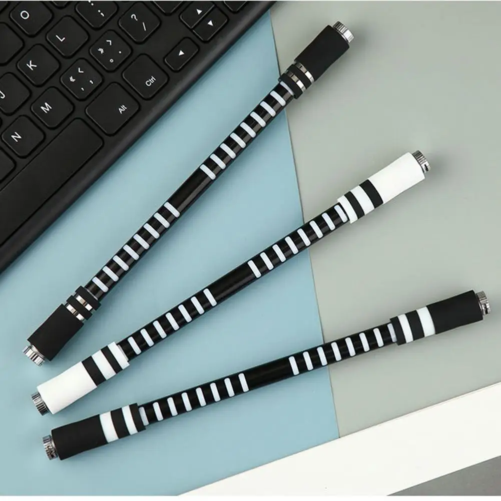 Светящаяся Вращающаяся ручка вращающаяся игровая шариковая с защитой от падения