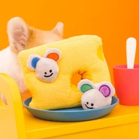 ins new korean cheese mouse bb call sound foreign trade original single dog toy pet sound tibetan food toy
