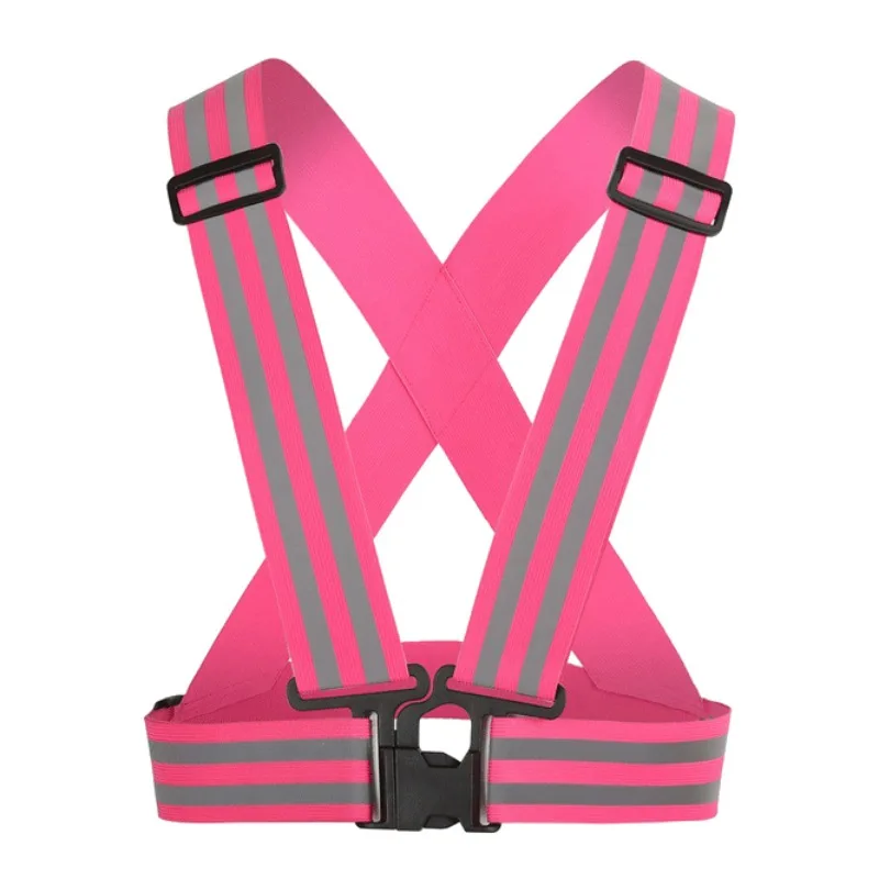 Новая широкая эластичная лента 5 см высокая светоотражающая Джерси простой