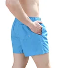 Мужские пляжные шорты для серфинга, однотонные дышащие спортивные штаны, большие шорты, лето 2021