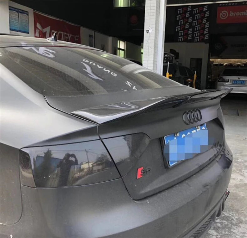 Спойлер из углеродного волокна для AUDI A5 S5 RS5 B8.5 2012 2013 2014 2015 2016