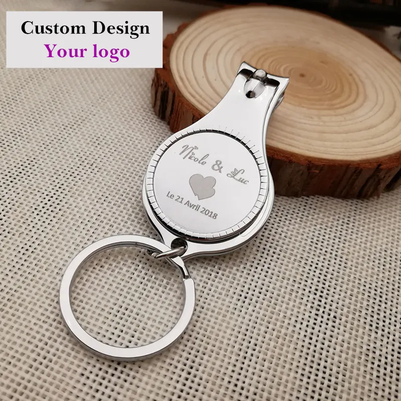 Personalized Custom Gift Wedding/Birthday/Baptism/First Communion/Anniversary/Celebration/Party Beer Opener/Nail Clippers