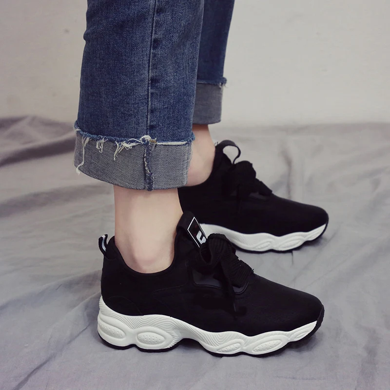 2019 г. новая летняя женская обувь белого цвета женские кроссовки на платформе