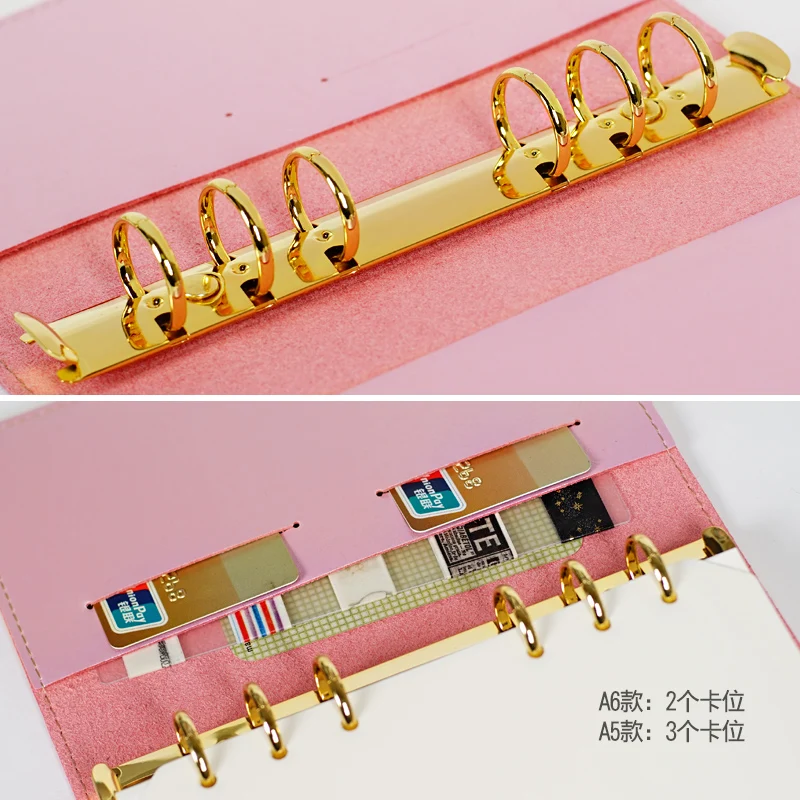 А5 А6 кавайная кожаная записная книжка дневник портативный в горошек планировщик