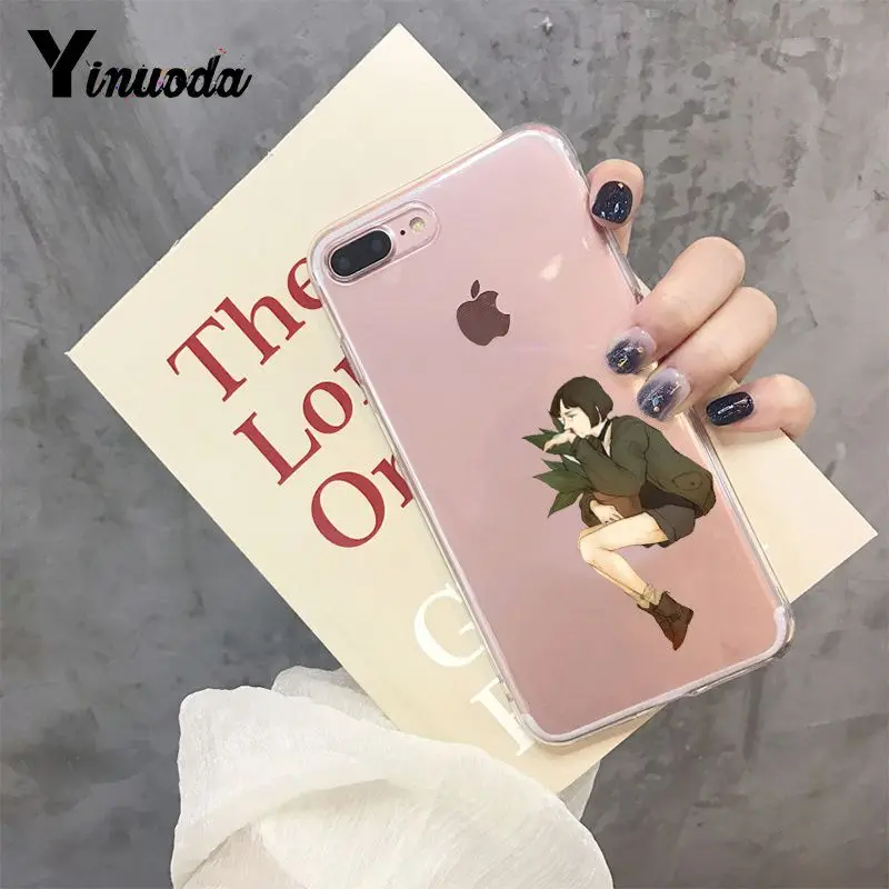 Чехол для телефона Yinuoda Cool Leon and Matilda art Couple с потрясающим пейзажем для Apple iPhone 8 7 6 6S Plus X XS max 5 5S SE XR