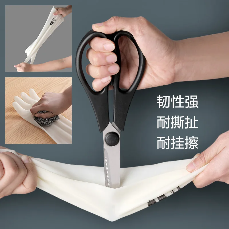 Перчатки для мытья посуды резиновые плотные | Дом и сад