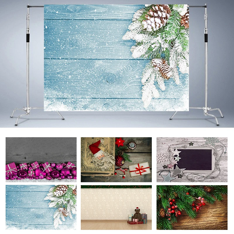 Декор для рождественской вечеринки Nitree Дед Мороз деревянная доска снег
