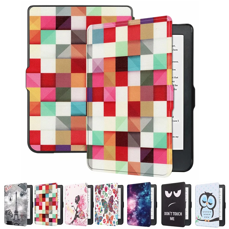 

Ebook Cover for Etui Kobo Clara HD Case 6 inch Smart Painted Leather Magnetic Case For Funda Kobo Clara HD Sleep Cover Coque