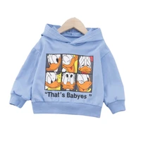 new spring autumn children fashion clothes baby boys girls cartoon hooded jacket kids infant clothing toddler casual hoodies