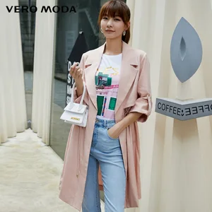 О товаре с лацканами с затягивающими шнурками дизайн Для женщин Тренч  319321512