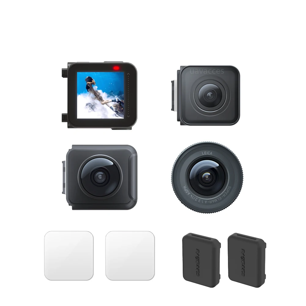 Фирменная Новинка оригинальная линза Insta360 One R Core 4K 360 1 дюйм мод запасные