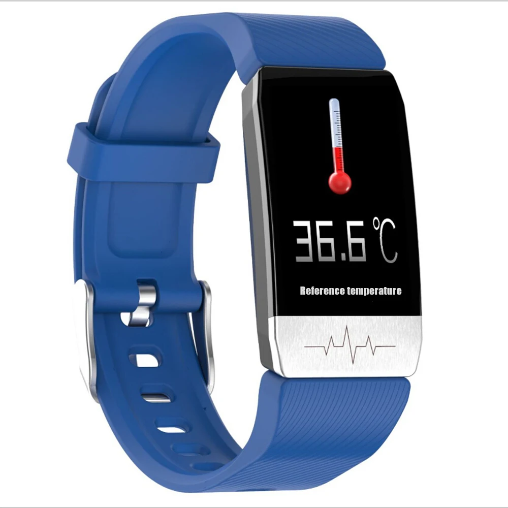 Смарт браслет с измерением температуры фитнес трекером и ЭКГ|Смарт-браслеты| |