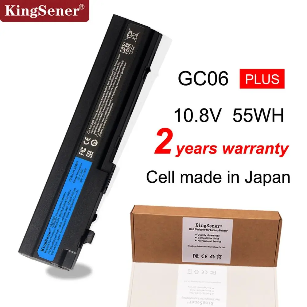 Аккумулятор KingSener GC06 для ноутбука HP Mini5101 5102 5103 579027 HSTNN DB0G IB0F GC04 001|battery for hp|for hphp mini