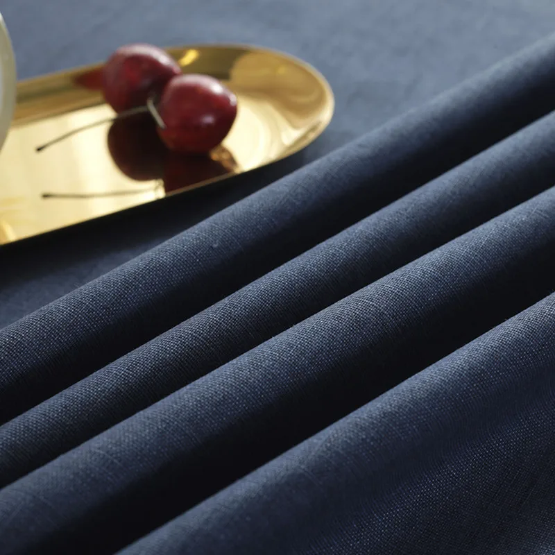 Однотонная скатерть с принтом в национальном стиле круглая Водонепроницаемая