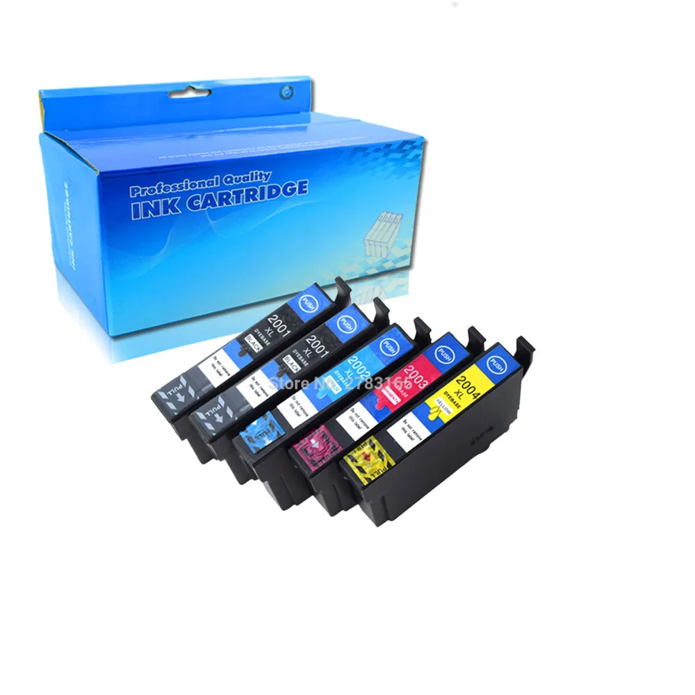 5 упаковок Совместимый картридж Epson T200 XL для принтера Expression Hom XP200 XP300 XP310 XP400 XP410|ink