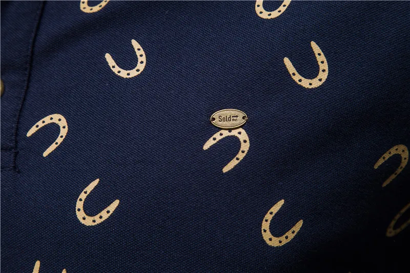 

AIOPESON 100% Cotton Polo T Shirt for Men Printed Short-sleeved Casual Summer Men's Polo Shirts High Quality Brand Men Clothing