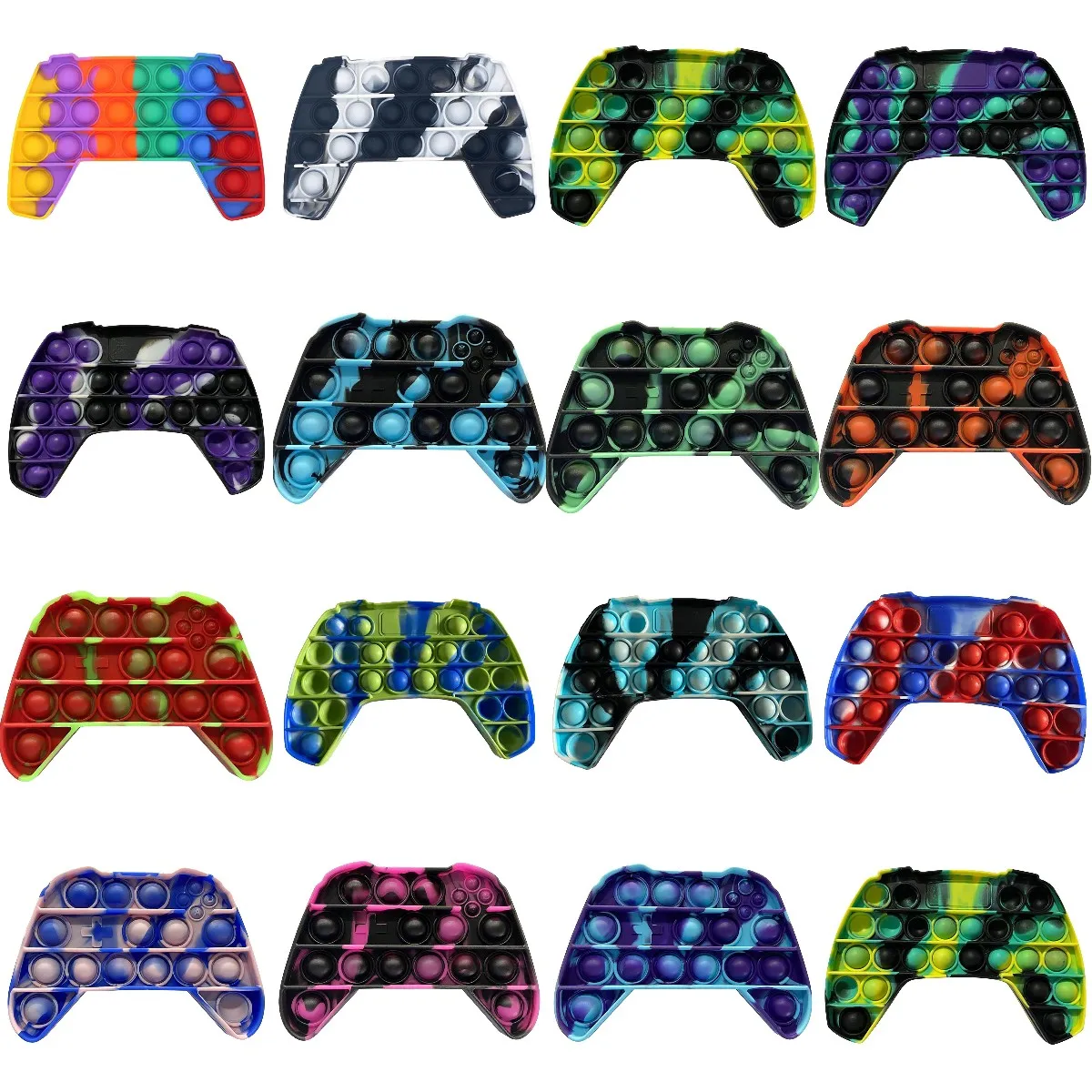 

Simple Dimple Fidget Toys Stress Relief Popite Game Sensory Toys For Children Adults AntiStress Push Bubble Silicone Fidget Toy3