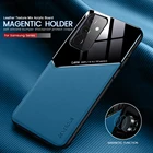 Чехол A52S, Кожаный Автомобильный магнитный держатель для Samsung Galaxy A52 A52S, силиконовый ударопрочный чехол из ТПУ и поликарбоната для Samsung A 52 52 52S