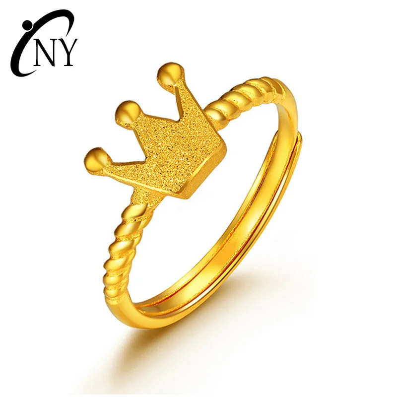 

Models Ring Men Dubai 18K Gold Anti-allergy Smooth Simple Wedding Couples Rings Bijouterie for Man or Woman Gifts