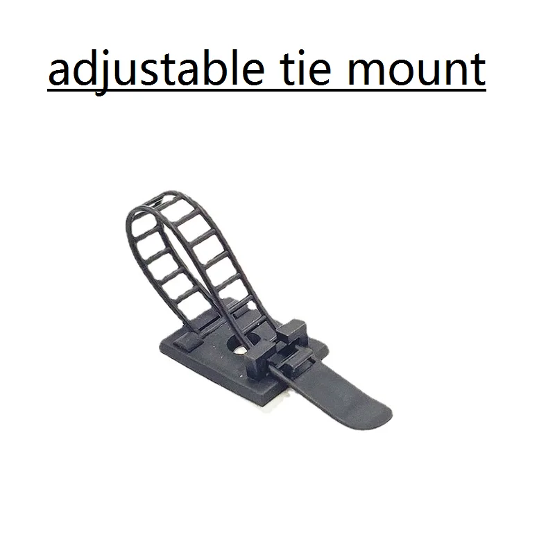 

Клейкие регулируемые зажимы для проводов, зажимы для проводов, пластиковый самоклеящийся органайзер для кабелей, держатель для проводов, управление шнуром