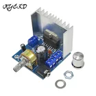 Плата цифрового усилителя TDA7297, двухканальный аудиоусилитель 15 Вт + 15 Вт 12 В переменногопостоянного тока 10-80 Вт с регулятором громкости 2,0, стерео усилитель