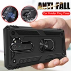 Чехол-накладка для Xiaomi Redmi 7A, Note 7, 8, K20 Pro, 9T Pro, A3 Lite, CC9E, 9 SE, с металлическим кольцом