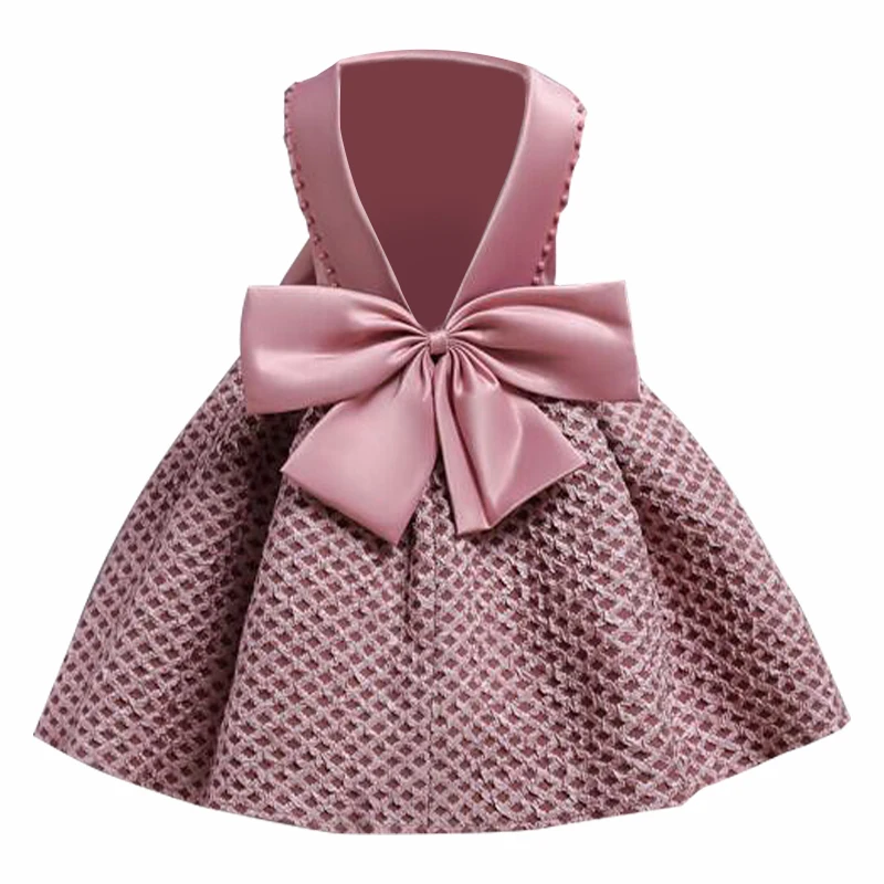 Flower Girls dress for clothes Kids Clothing Elegent jacquard satin Dresses Party Custumes | Детская одежда и обувь