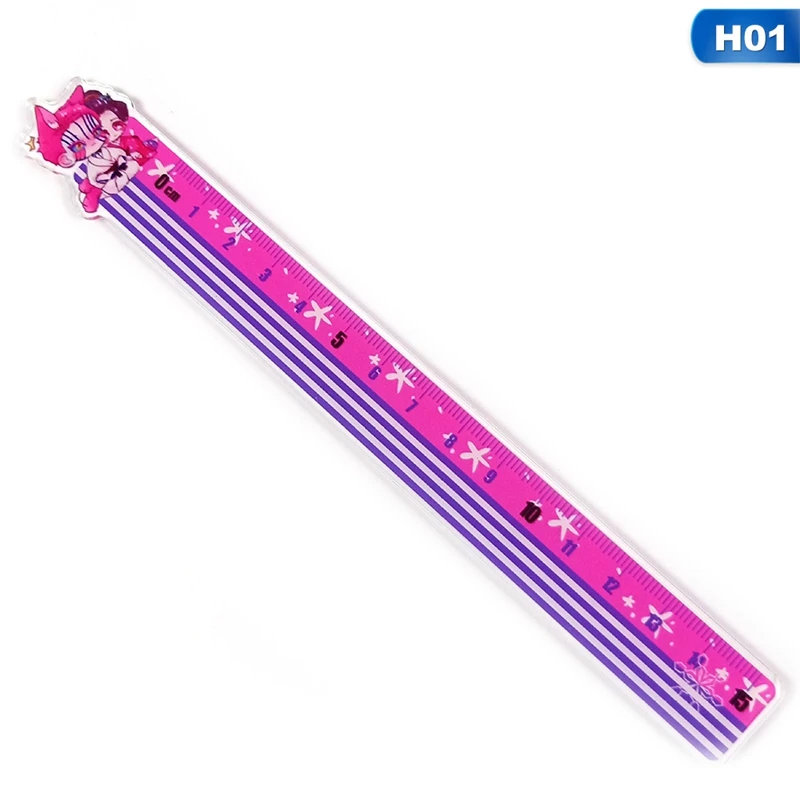 

Japan Anime Demon Slayer Kimetsu No Yaiba Hashibira Inosuke Agatsuma Zenitsu Figure Acrylic Ruler