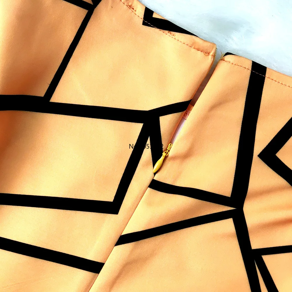 2020 летнее сексуальное Африканское женское платье с круглым вырезом и коротким