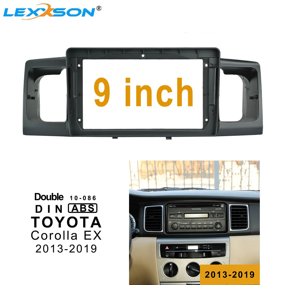 Автомобильная панель LEXXSON 9 дюймов для TOYOTA Corolla EX 2013-2019 2Din проигрыватель