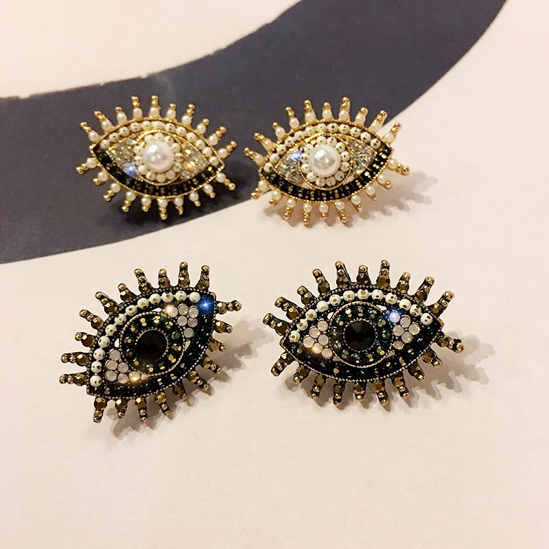 Женские серьги-гвоздики с маленьким жемчугом корейская бижутерия модные серьги