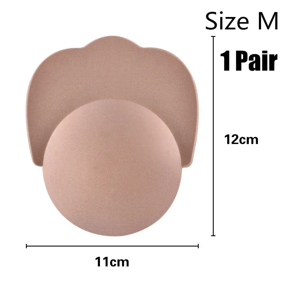 Skin Color Size M Самоклеющийся силиконовый бюстгальтер без бретелек бюстгальтер с подтяжкой многоразовый невидимый бюстгальтер пуш-ап нагрудная повязка - Цвет: Skin Color Size M
