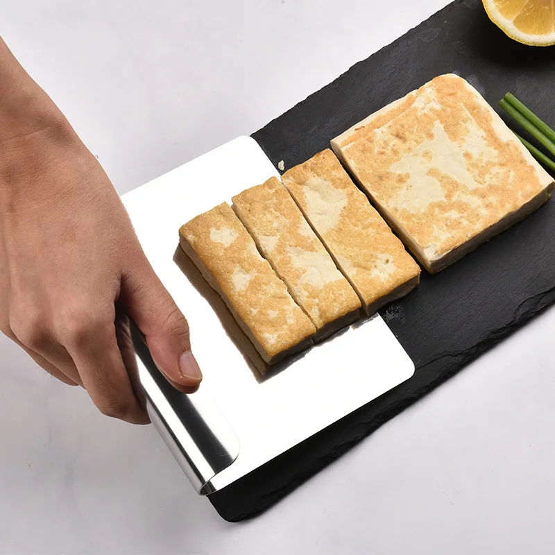 Еда скребок кухонные инструменты приспособление Нержавеющая сталь Лопата