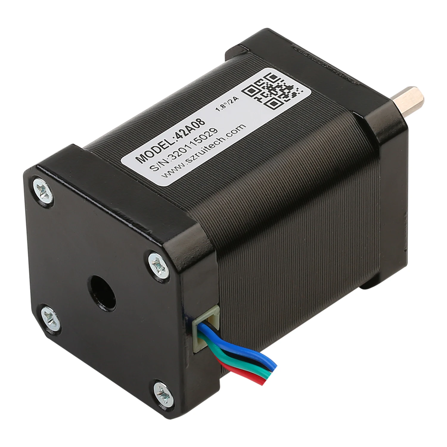

RETUBRO R42+42 series Nema 17 Stepper Motor and Driver 22 / 34 / 71 Ncm 4 WIres 2 Phase Hybrid 5mm Shaft 1.2 / 1.5 / 1.8A Motor