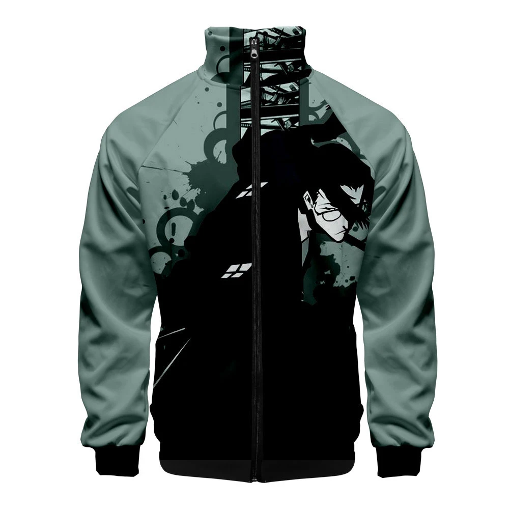 Аниме пальто для косплея Самурай чамплоо Муген Цзинь Касуми фуу с 3D принтом