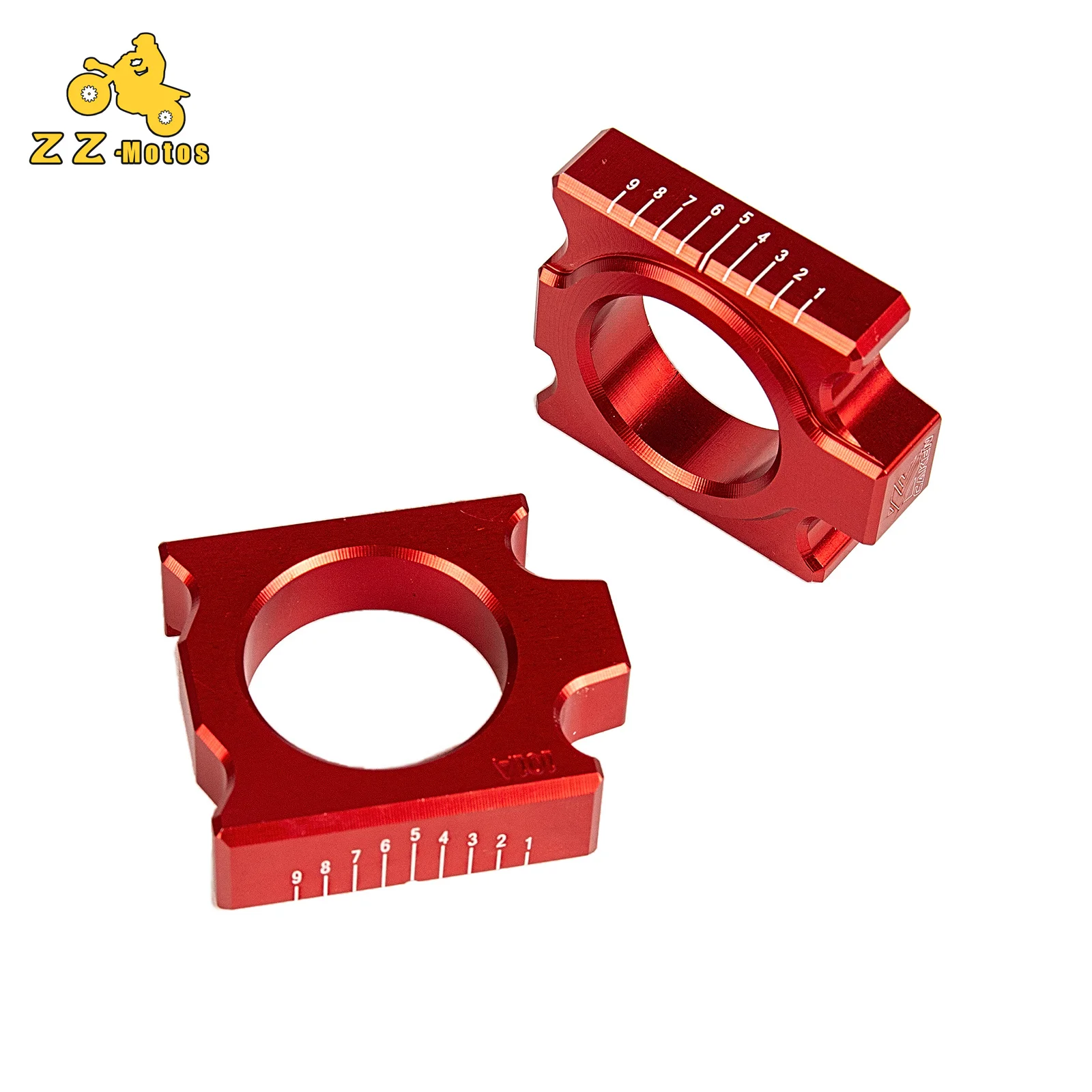 

Rear Axle Blocks Chain Adjuster For Honda CR125R CR250R CRF250R CRF250RX CRF450R CRF450RX CRF450L CRF250X CRF450X CR CRF 250R