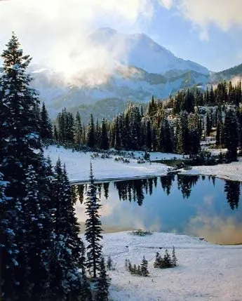 

Snow Mountain Scenery Wall Decor Art Print Poster
