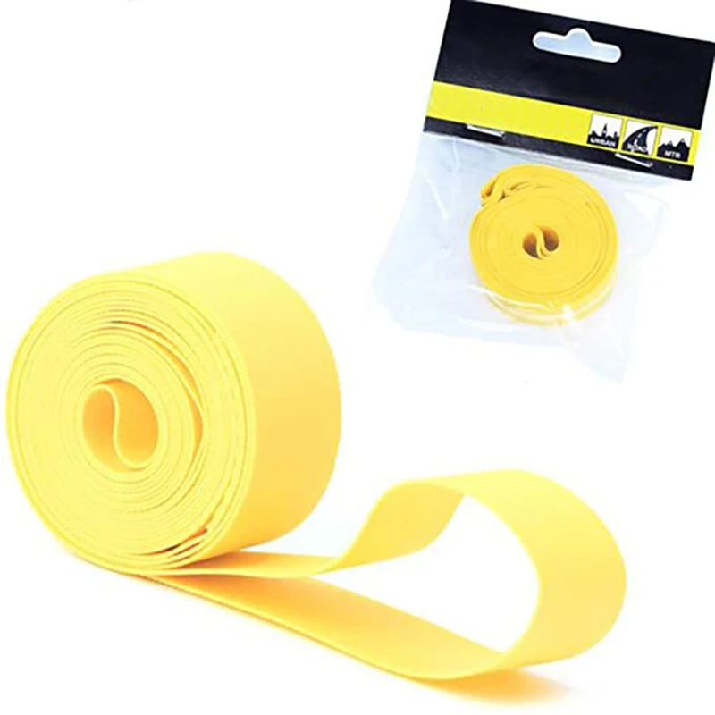 

2pcs Bicycle Tire Liner Bike PVC Puncture Proof Belt Protection Pad Nylon Anti-puncture Tyre Protector Tape MTB Road Bike Tube