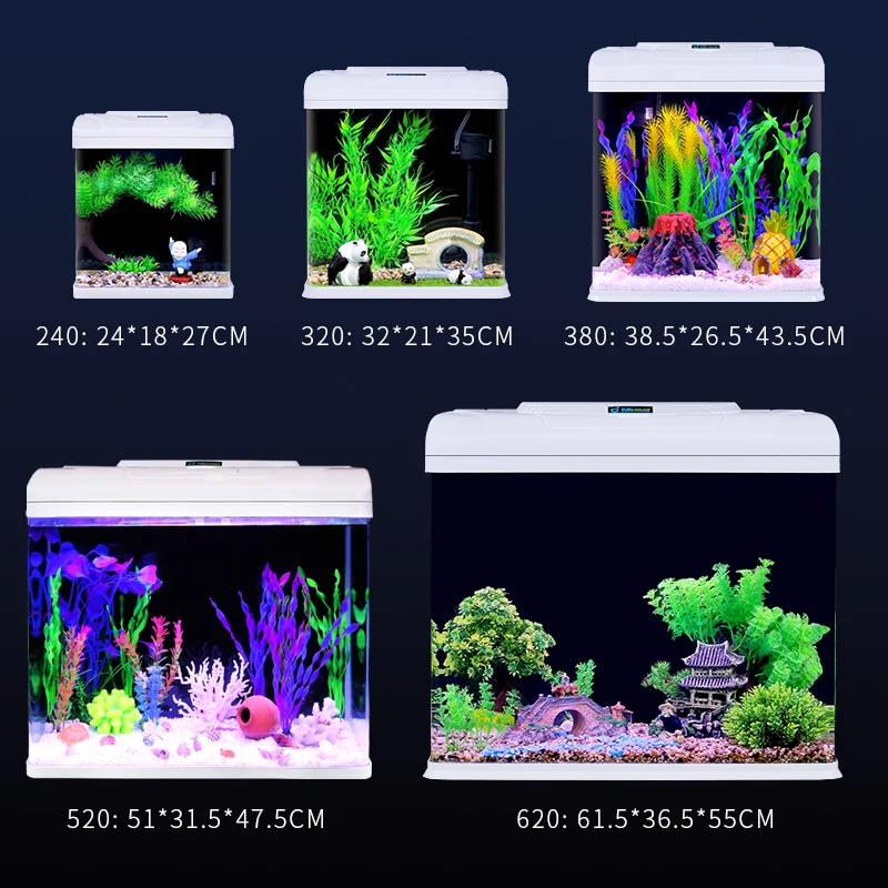 Аквариум аквариум Настольный для гостиной домашний маленький