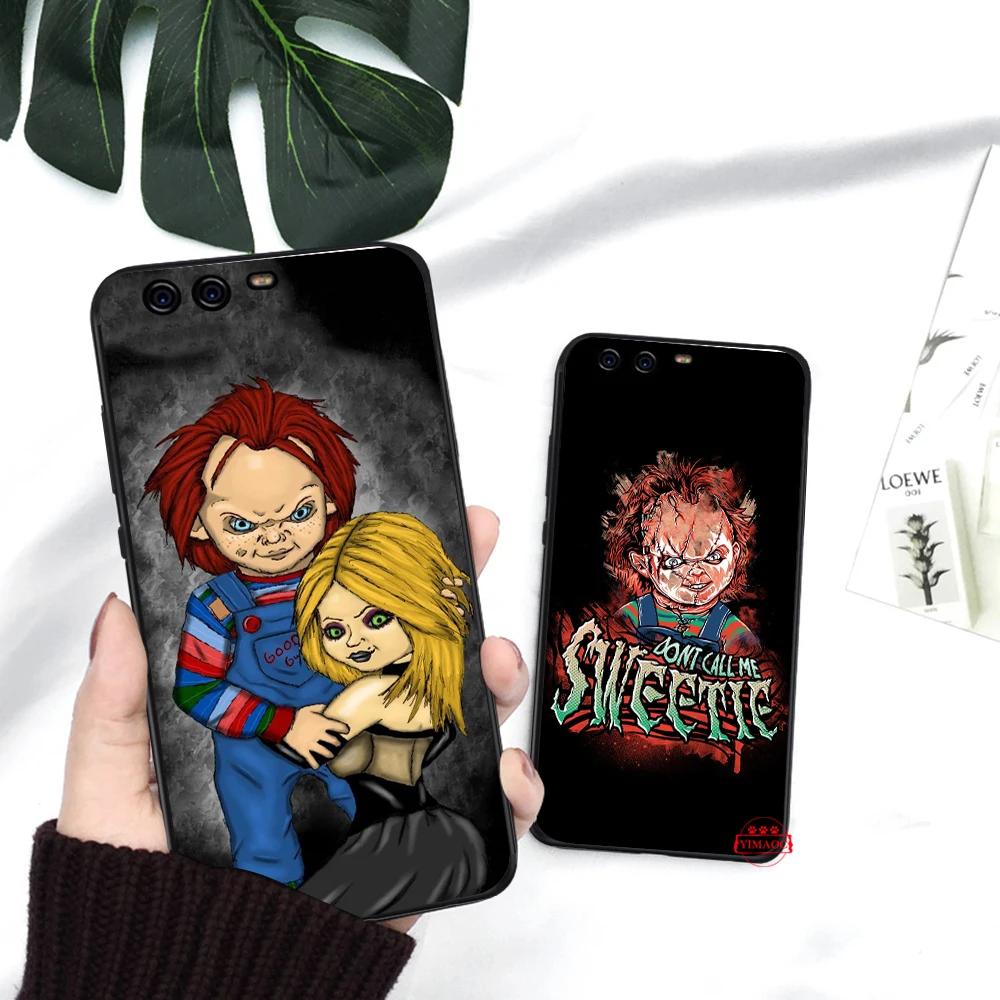 Чарльз Ли Ray кукла Чаки силиконовый чехол для Huawei P8 Lite 2015 2017 P9 2016 Mimi P10 P20 P30 Pro P Smart Z