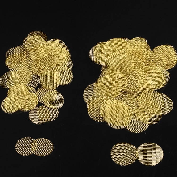 Латунные фильтры для курительной трубки 500 экрана (1 коробка) 3/4 дюйма|pipe screens|for