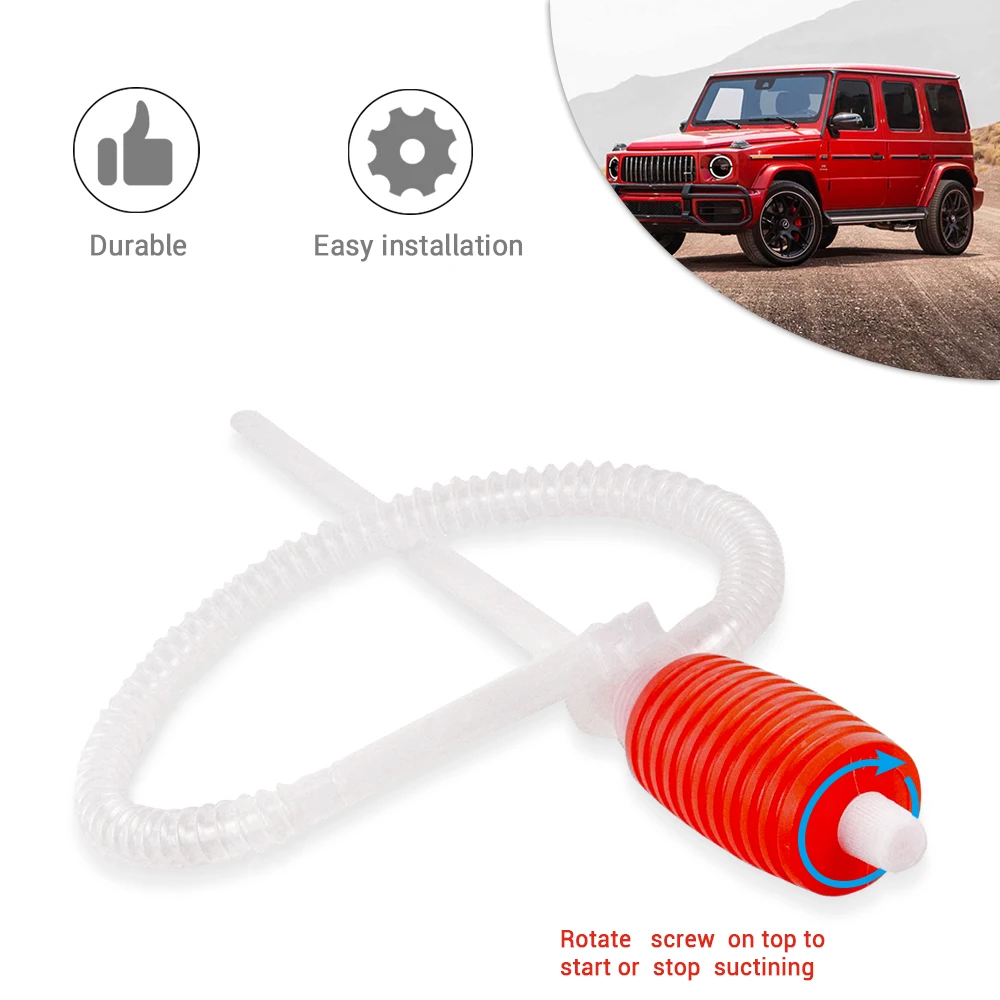 Ручной Сифон для автомобиля грузовика шланг переносной сифонный насос